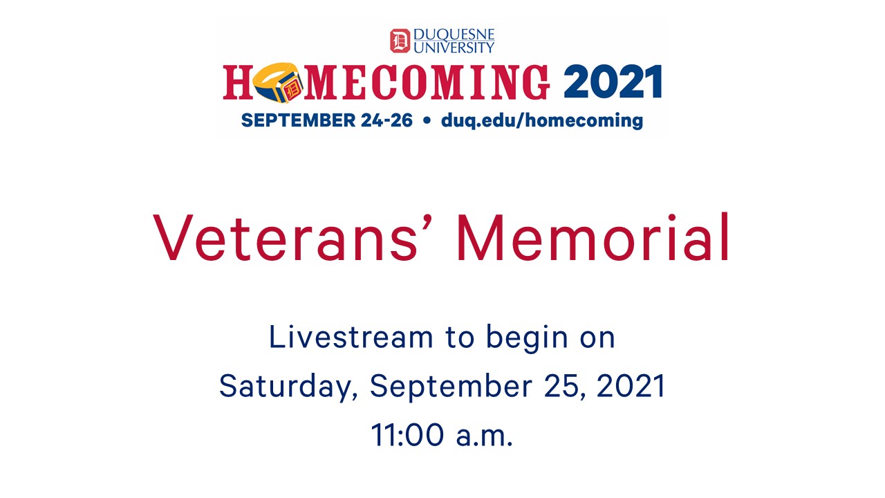 Image for Homecoming:  Veterans' Memorial webinar