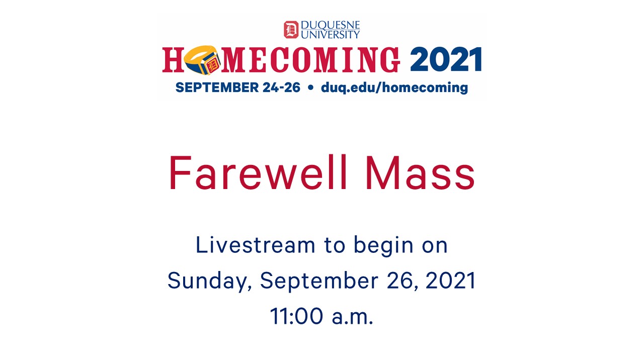 Image for Homecoming:  Farewell Mass webinar