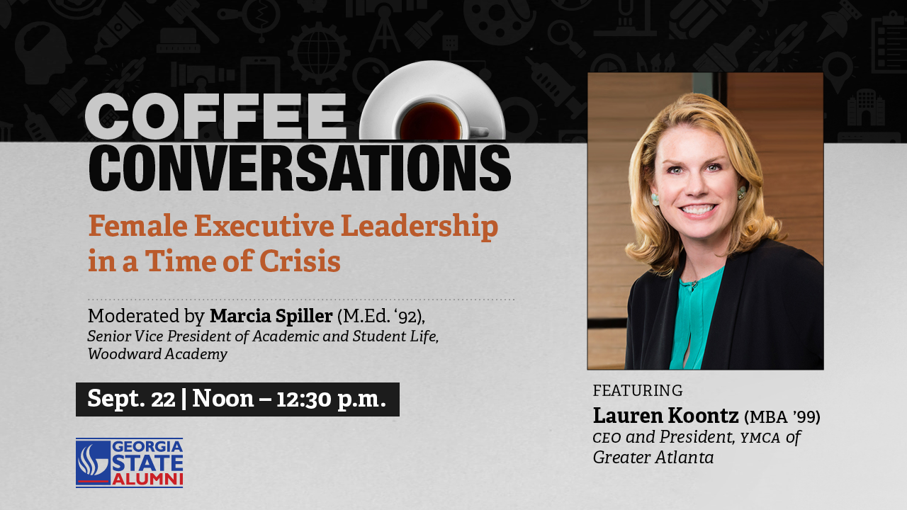 Image for Coffee Conversation: Female Executive Leadership in a Time of Crisis webinar
