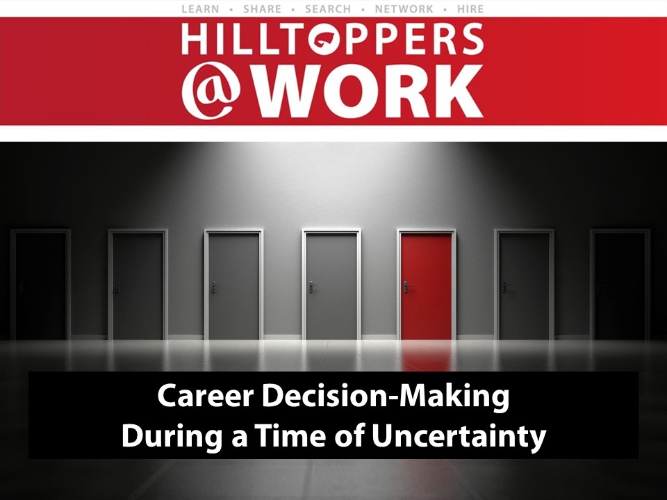Image for Career Decision-Making During a Time of Uncertainty webinar