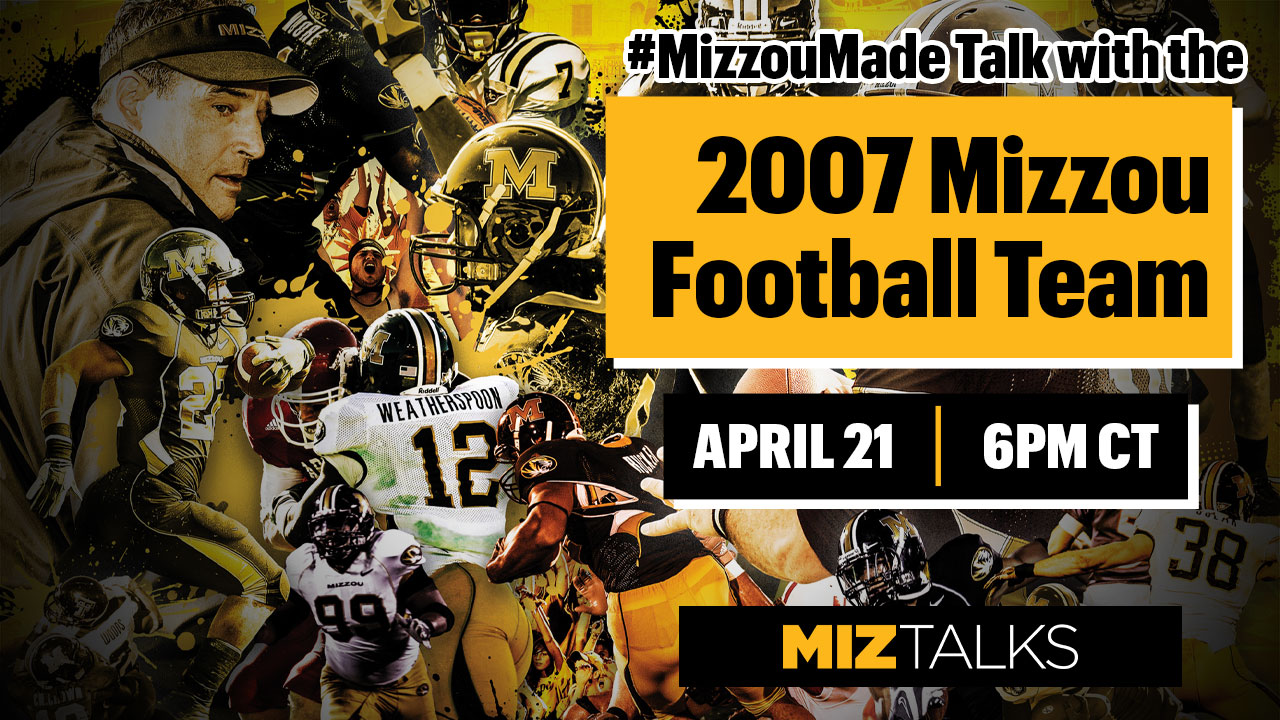 Image for #MizzouMade Talk with the 2007 Football Team webinar