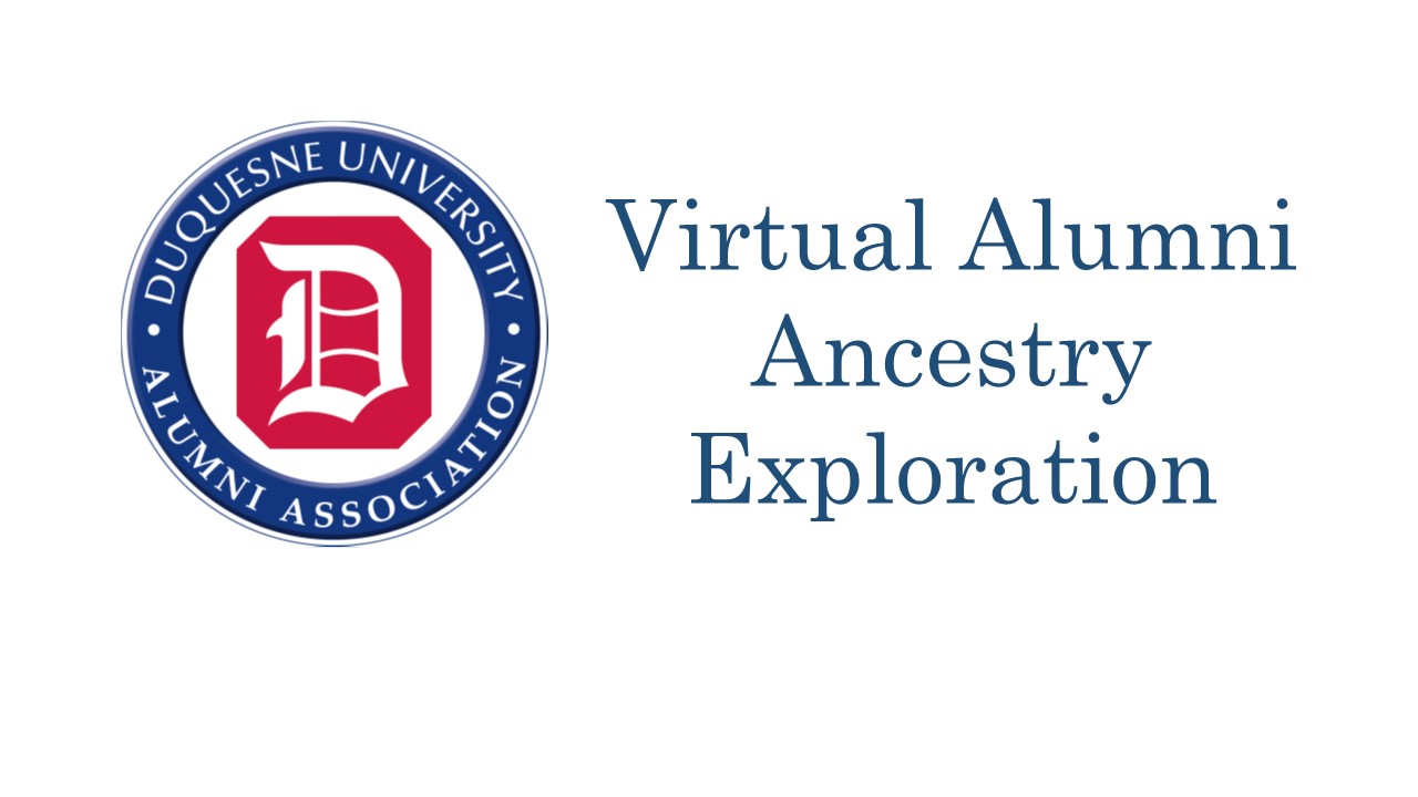 Image for Virtual Alumni Ancestry Exploration webinar