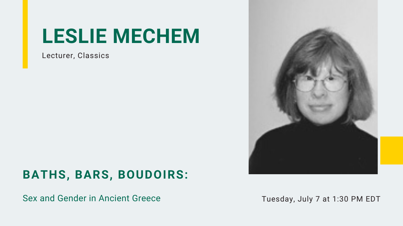 Image for Baths, Bars, Boudoirs: Sex and Gender in Ancient Greece webinar