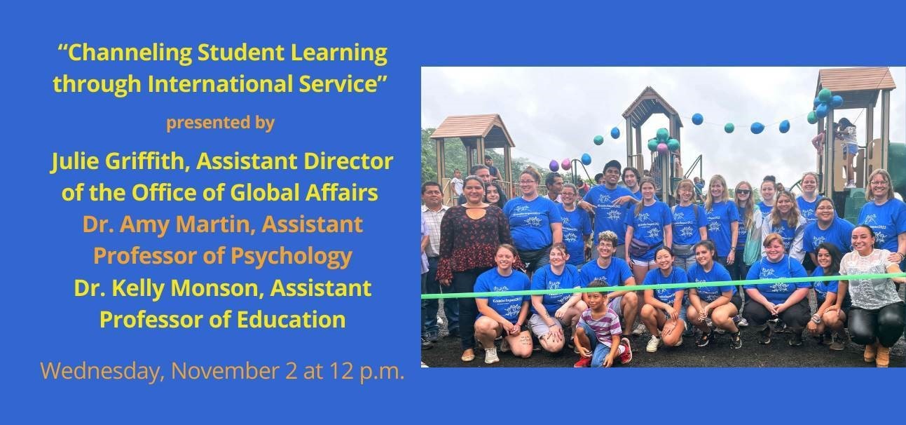 Image for Ecuador: Impact, Serve, and Study Abroad with Julie Griffith, Dr. Amy Martin, and Dr. Kelly Monson webinar
