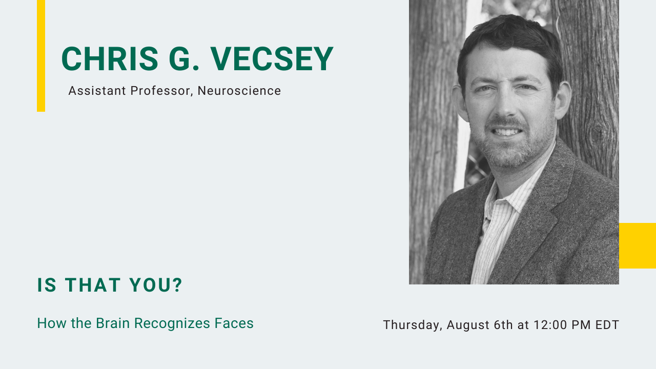 Image for Is That You? How the Brain Recognizes Faces webinar
