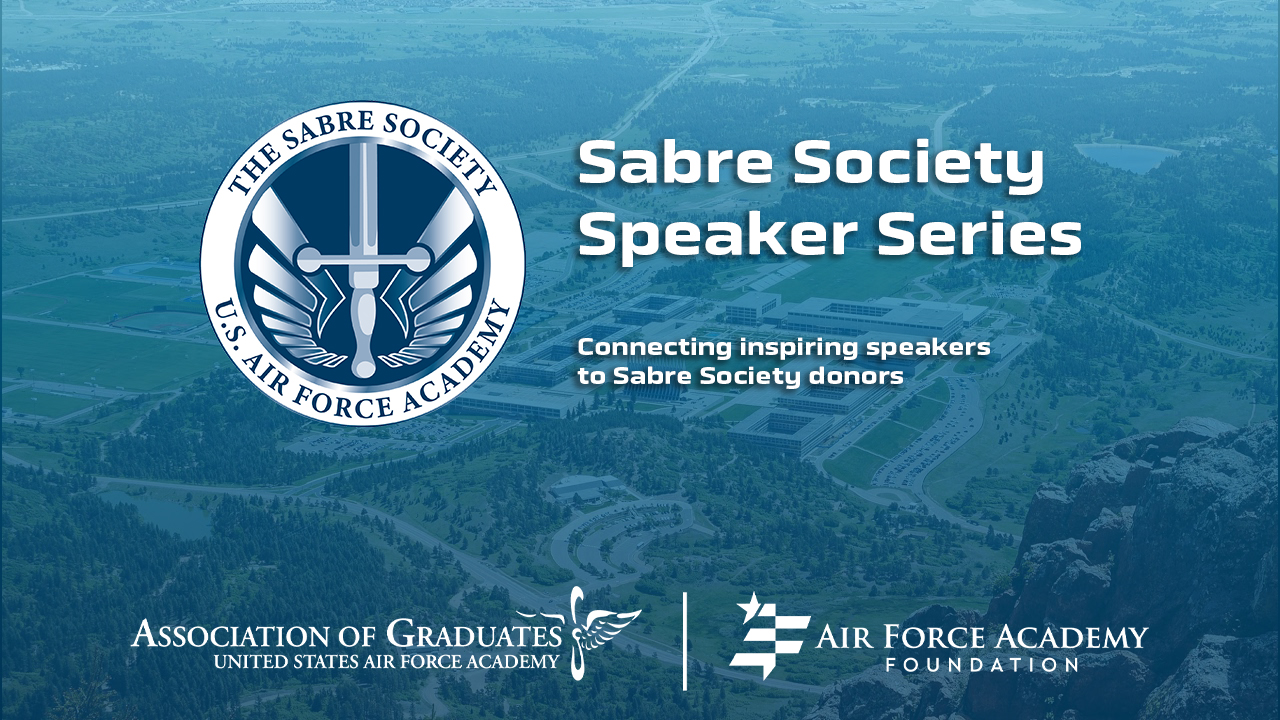 Image for Sabre Society Speaker Series: Cadet 1st Class Jamie Landy webinar