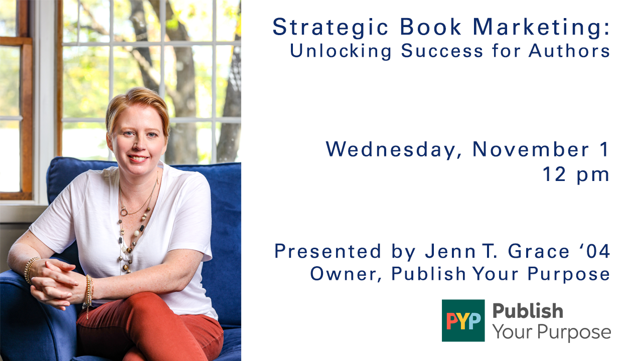 Image for Strategic Book Marketing: Unlocking Success for Authors webinar