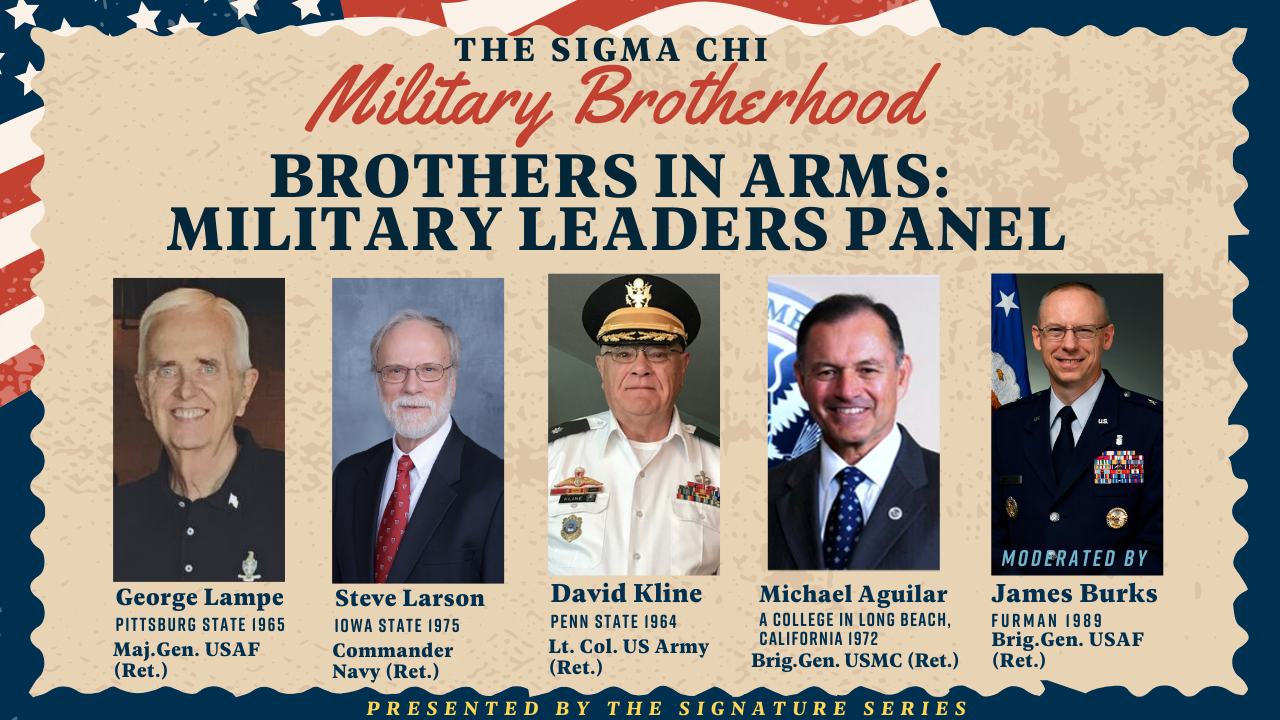 Image for Brothers in Arms: Military Leaders Panel webinar