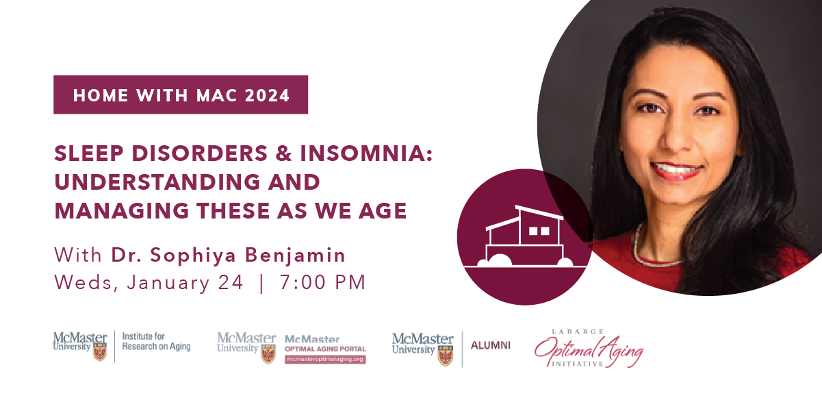 Image for Sleep Disorders & Insomnia: Understanding and Managing These As We Age webinar