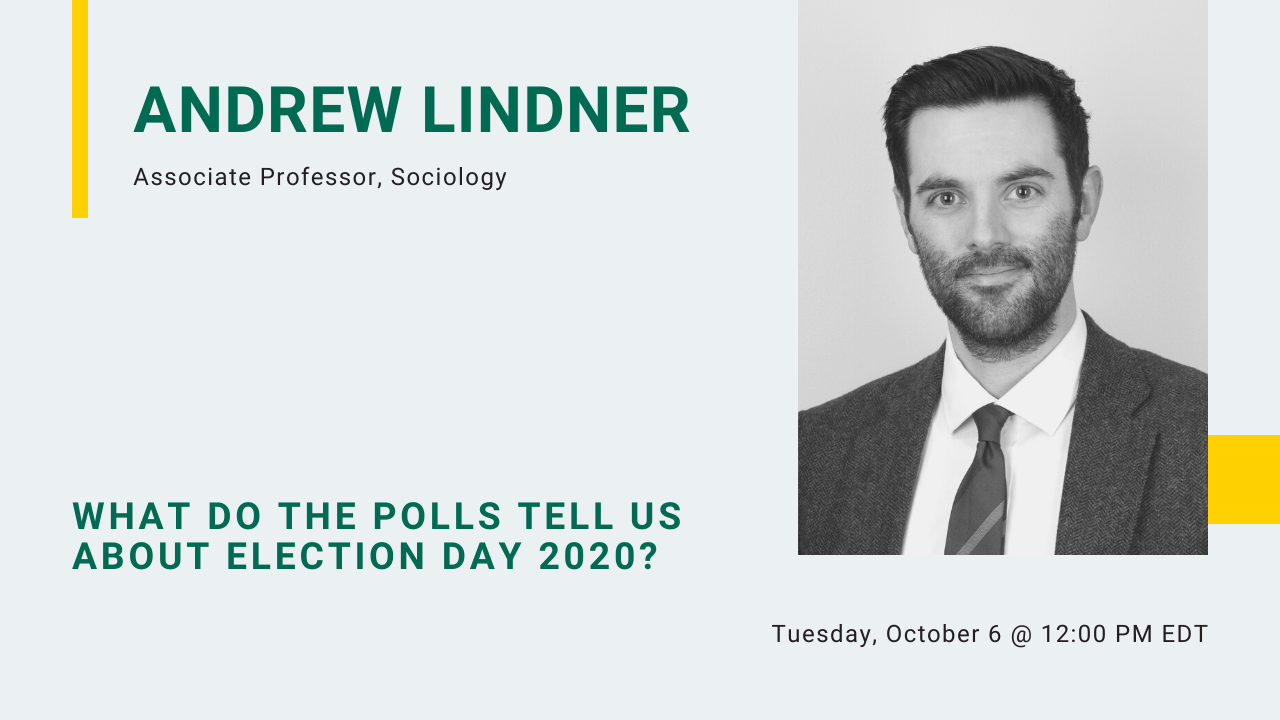 Image for What Do The Polls Tell Us About Election Day 2020? webinar