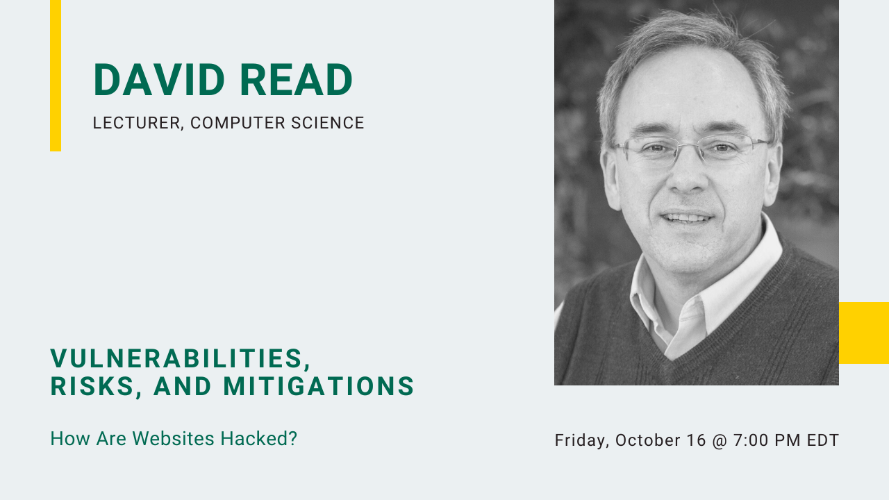Image for Vulnerabilities, Risks, and Mitigations - How Are Websites Hacked? webinar