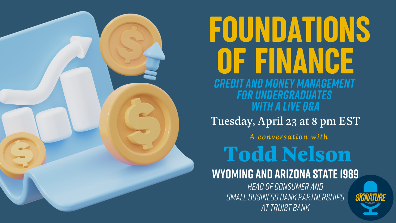 Image for Foundations of Finance with Todd Nelson webinar
