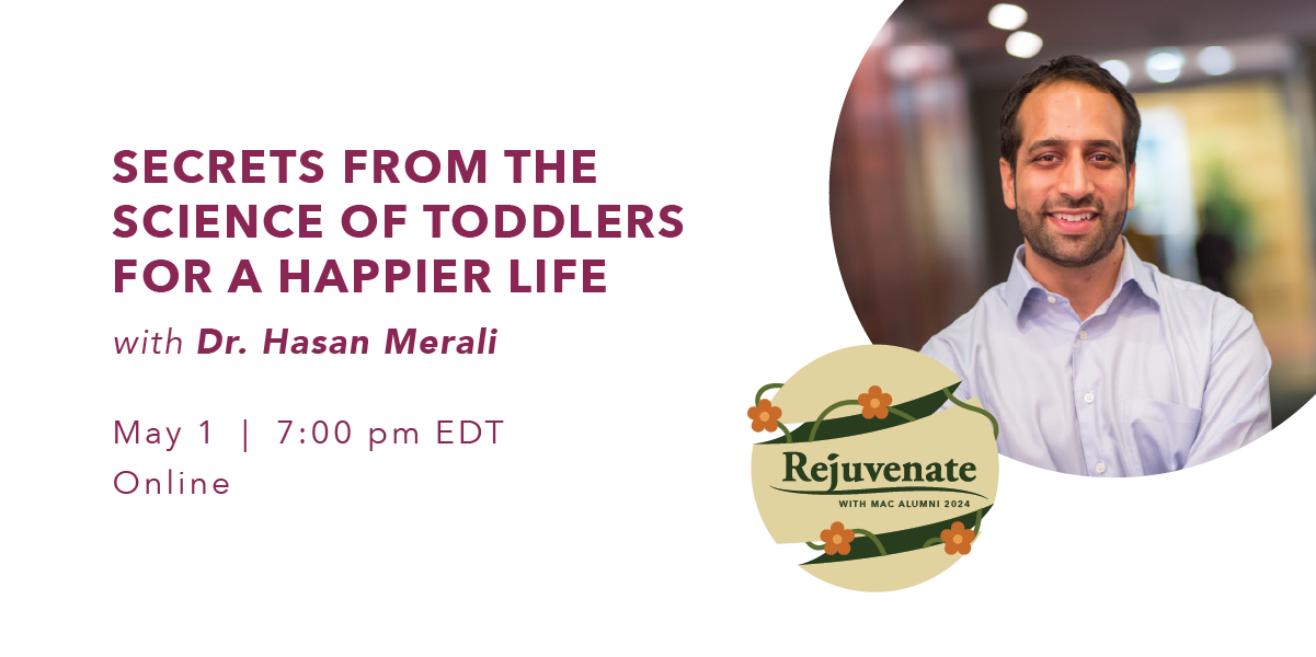 Image for Secrets from the Science of Toddlers for a Happier Life webinar