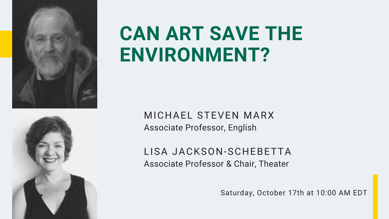 Image for Can Art Save the Environment? webinar