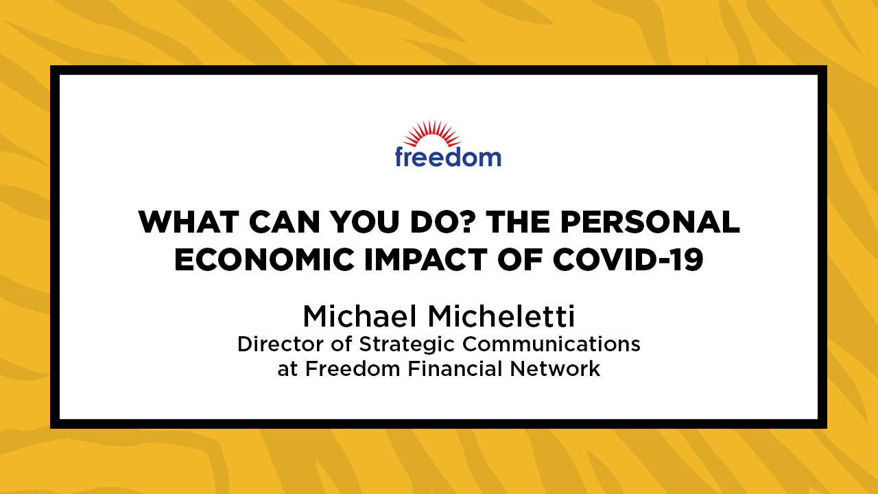 Image for What Can You Do? The Personal Economic Impact of COVID-19 webinar