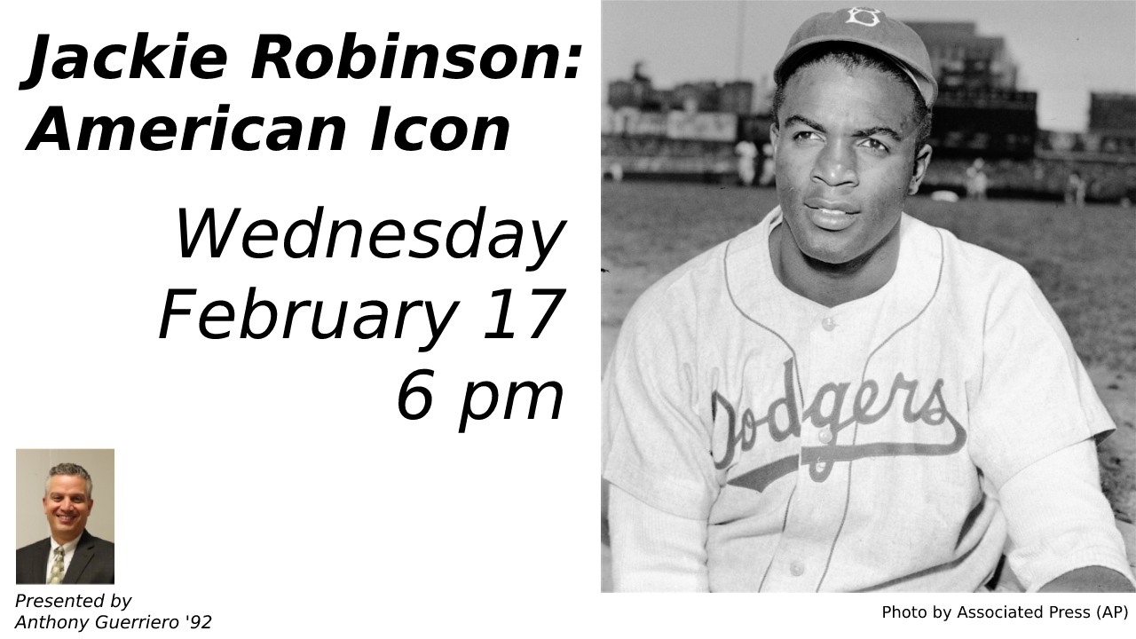 Image for Jackie Robinson: American Icon webinar