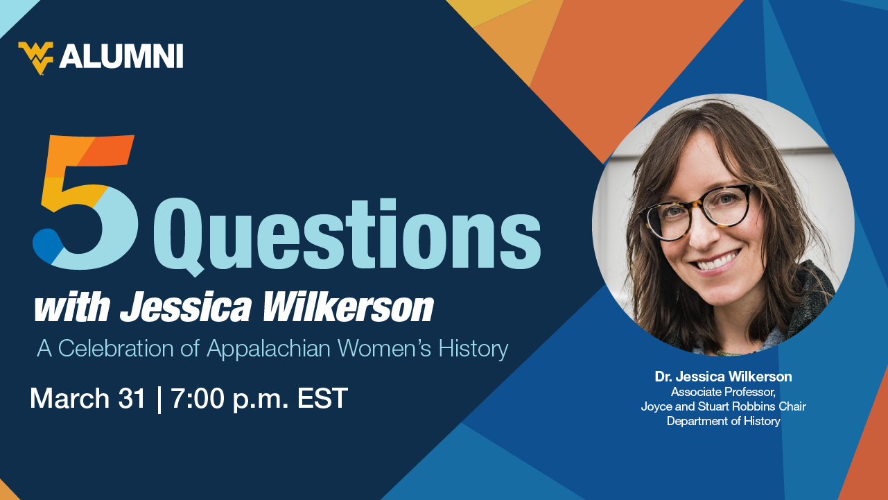 Image for Five Questions with Jessica Wilkerson: A Celebration of Appalachian Women’s History webinar