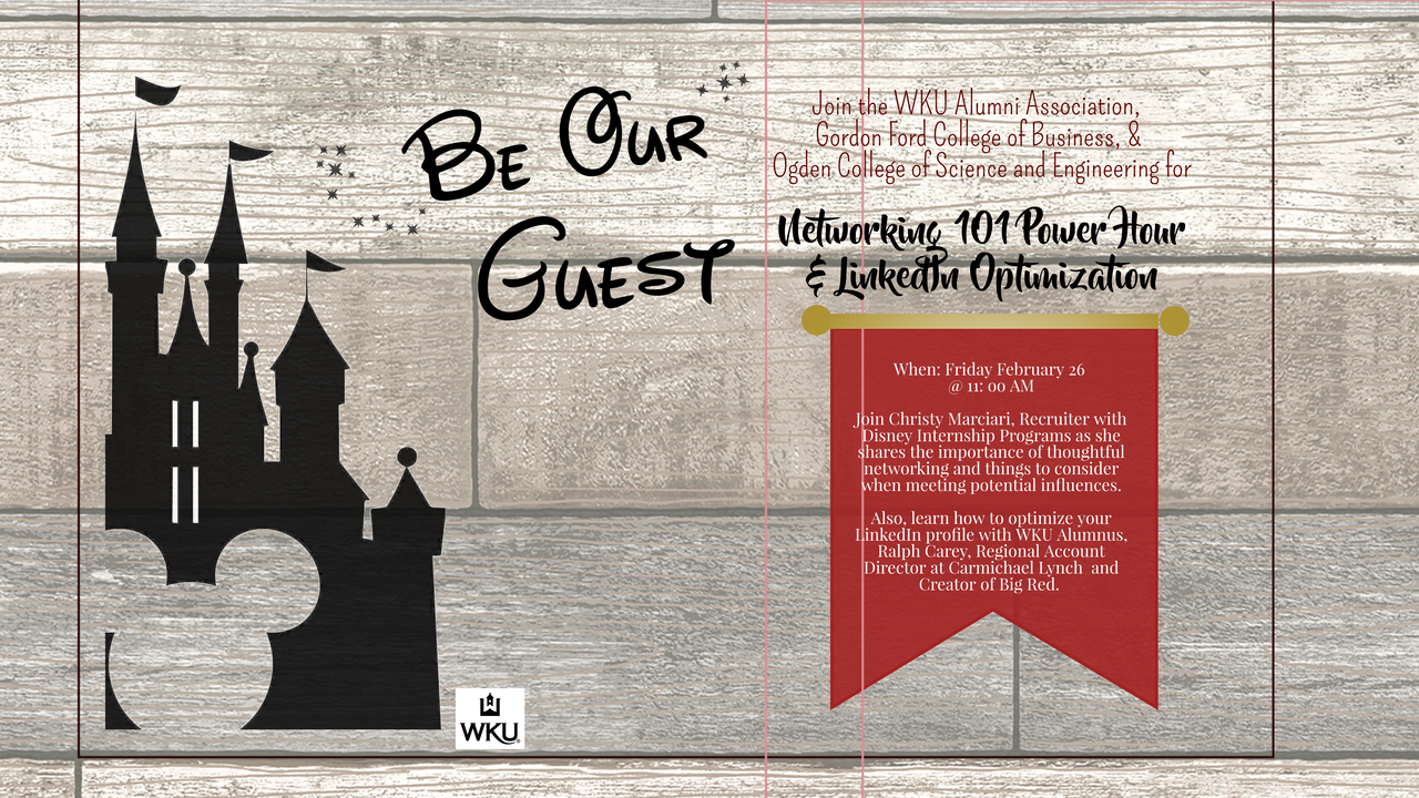 Image for Be Our Guest - Networking 101 Power Hour & LinkedIn Optimization webinar