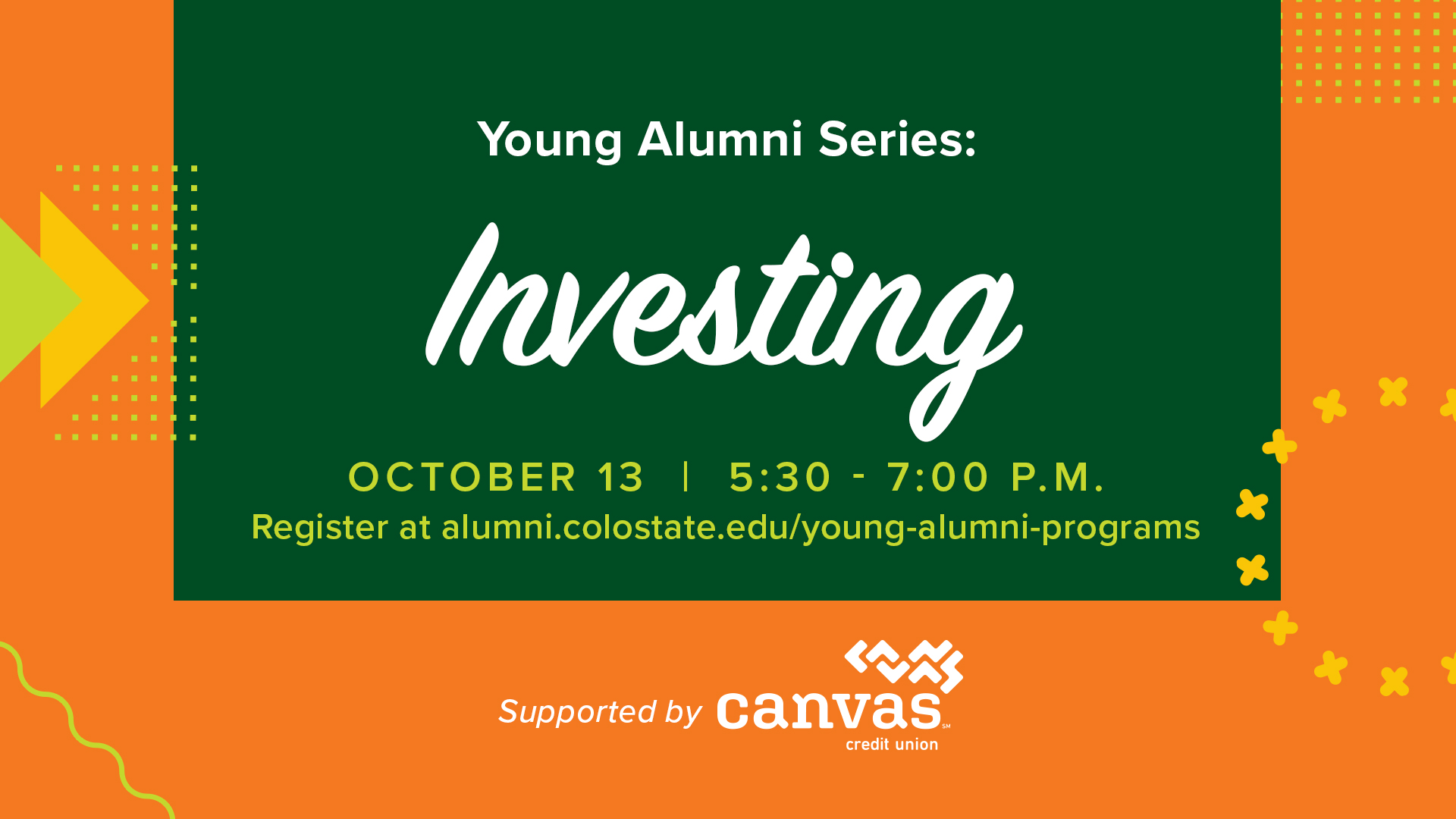 Image for Young Alumni Series: Investing webinar