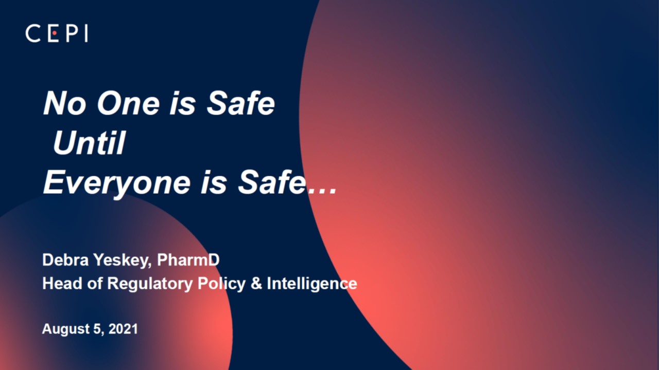 Image for Alumni Insights: No One is Safe Until We are All Safe webinar